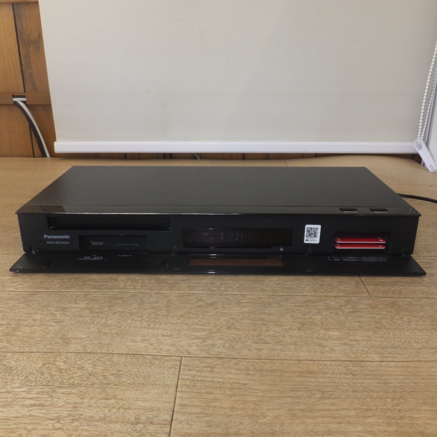 [送料無料] 現状品★パナソニック Panasonic 2016年製 ブルーレイディスクレコーダー DMR-BRX4020　100V 50/60Hz★