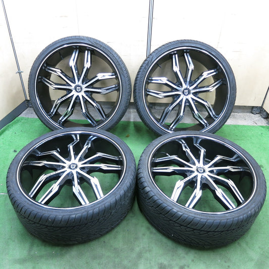 バリ溝！9.5分★LEXANI DW657 295/30R26 ライオンハート LH-TEN レクサーニ 26インチ PCD139.7/5H★5082301ナノ