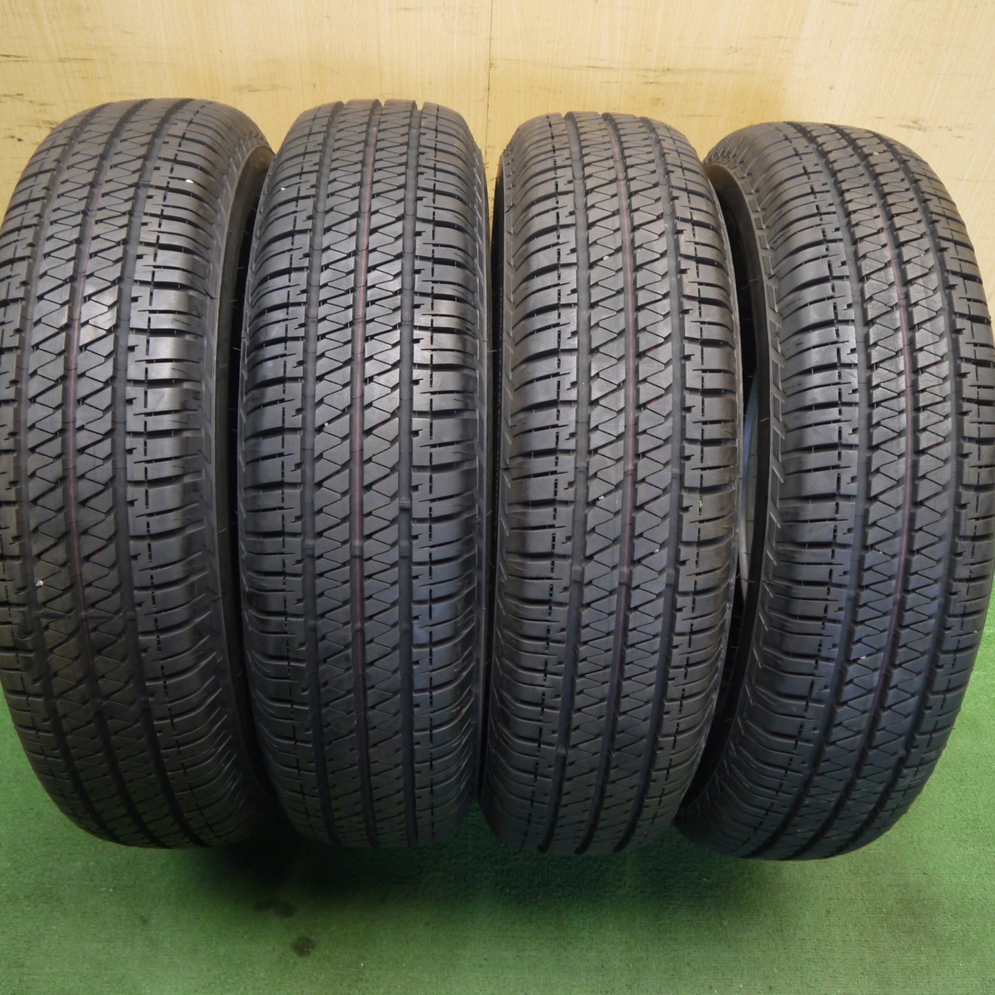 超バリ溝！ほぼ10分★195/80R15 ブリヂストン デューラー H/T 684Ⅱ DUELER タイヤ 15インチ ジムニー シエラ ジムニー ノマド 等★6070508Hノタ
