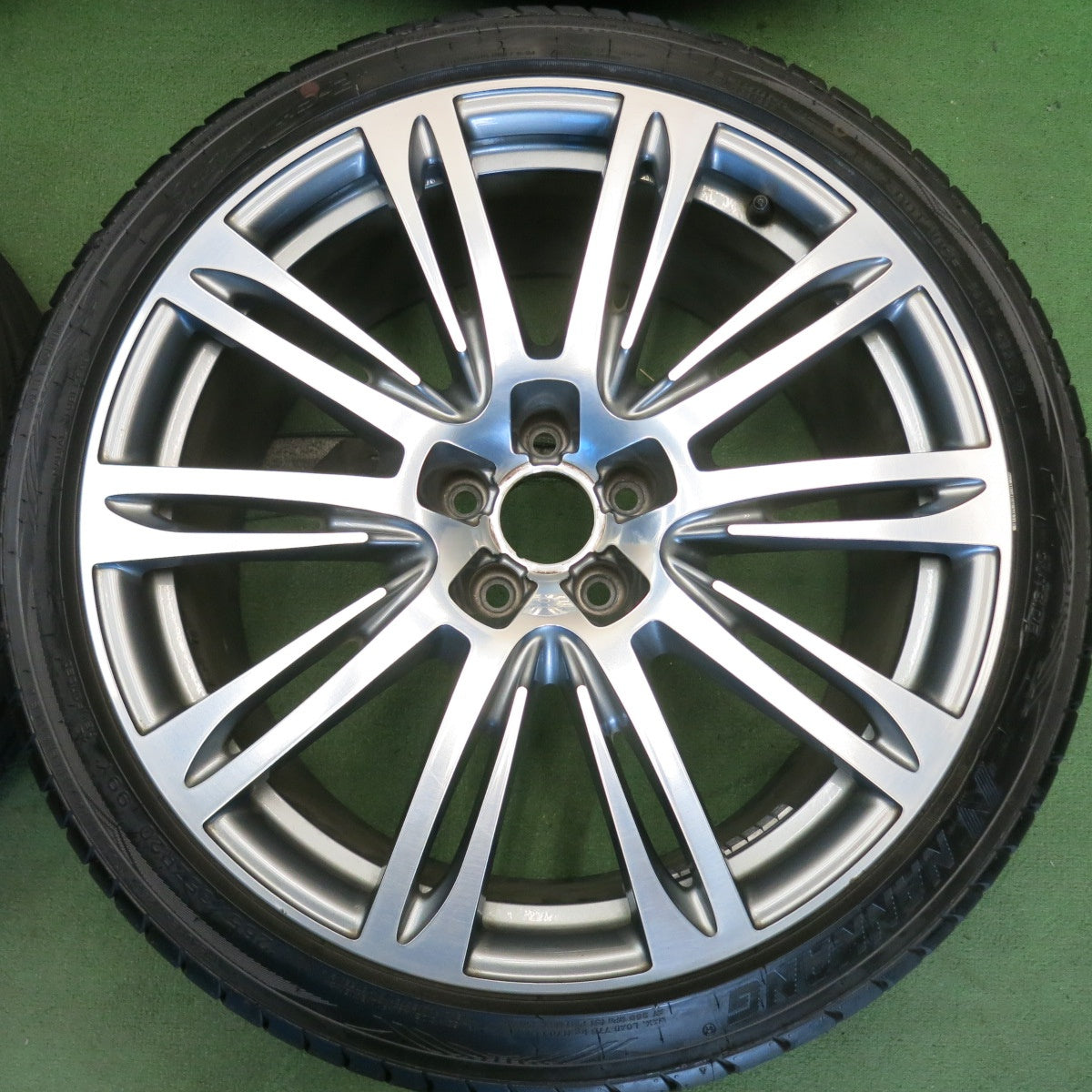 バリ溝！9.5分◎アウディ A7 純正 265/35R20 レーダー Dimax R8+ ナンカン Sportnex AS-2+ 20インチ PCD112/5H◎6081303HAノ