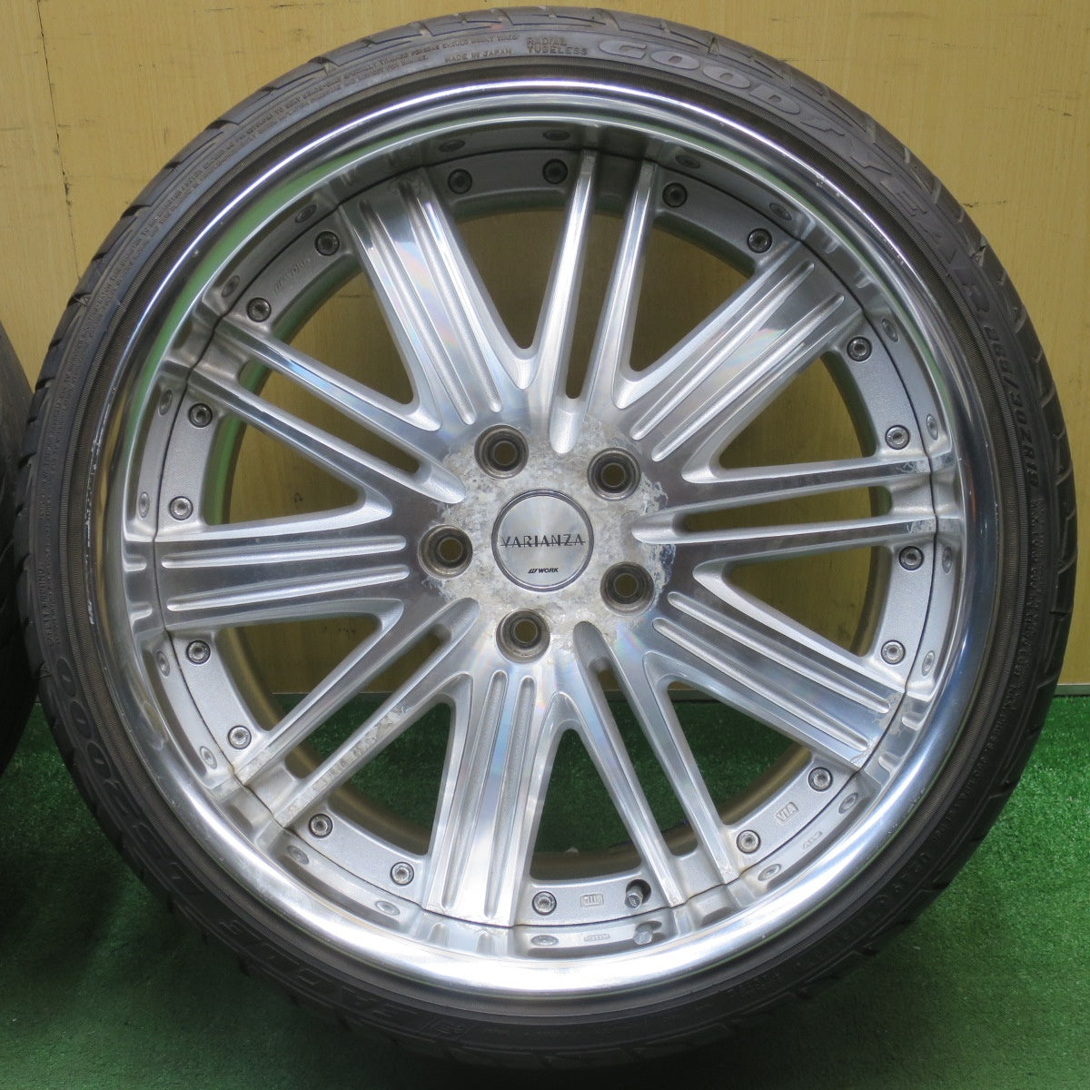 4本価格★WORK VARIANZA VRF 235/35R19 265/30R19 グッドイヤー イーグル LS2000 ワーク ヴァリアンツァ 19インチ PCD114.3/5H★6052702NJノ
