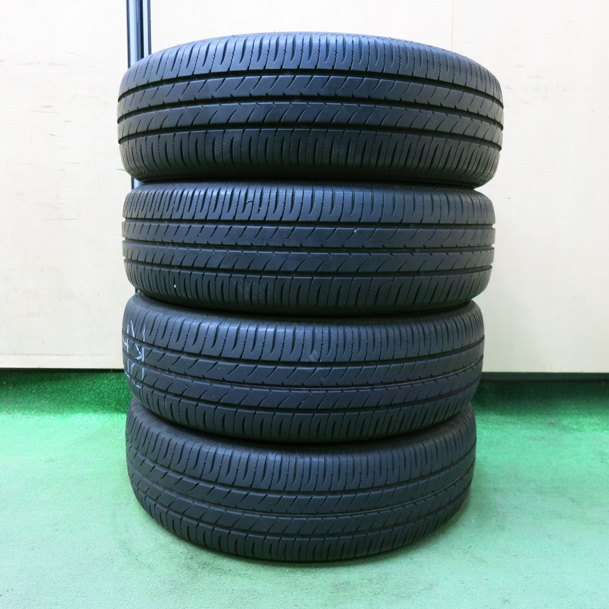 4本価格★ダイハツ ミラ ココア 純正 スチール 155/65R14 トーヨー ナノエナジー3 14インチ PCD100/4H★5050212SYノ