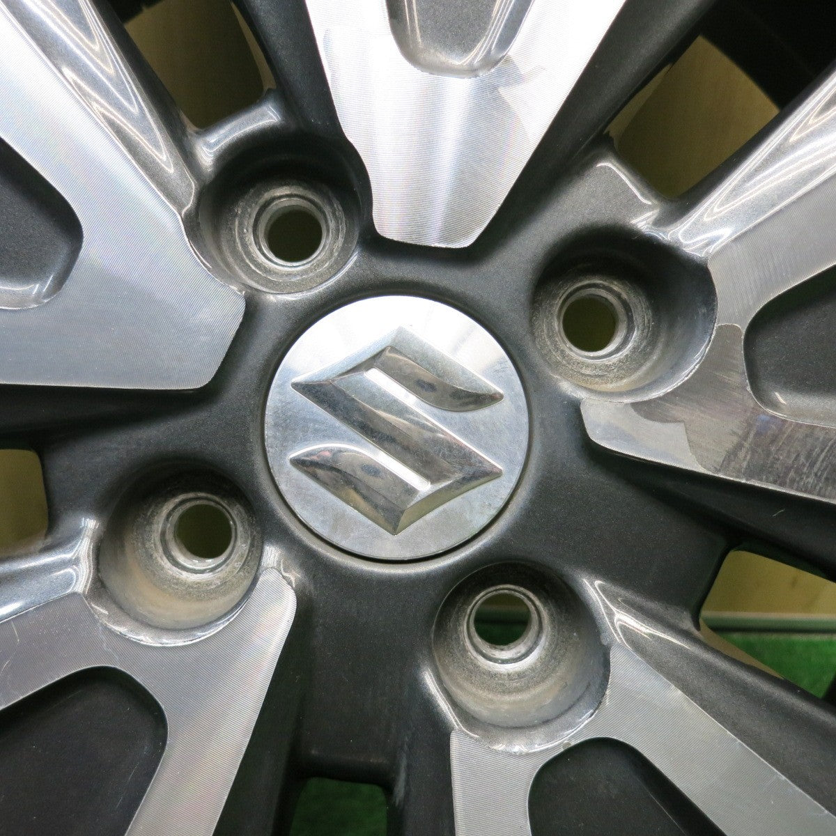 バリ溝！23年！9分★スズキ MA15S ソリオ 純正 165/60R15 ダンロップ エナセーブ EC204 15インチ PCD100/4H★6050505HAノ