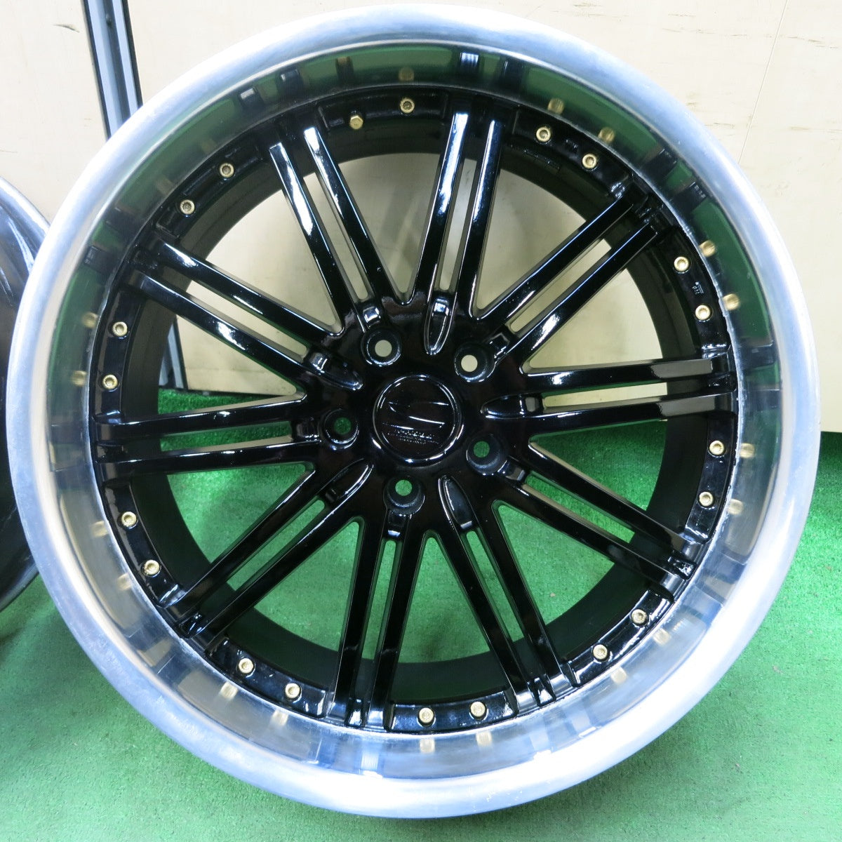 [送料無料] 4本価格★S-HOLD ELEANOR HOMMAGE BADX 20インチ ホイール 20×9J Sホールド エレノア オマージュ バドックス PCD114.3/5H★4102907SYホ