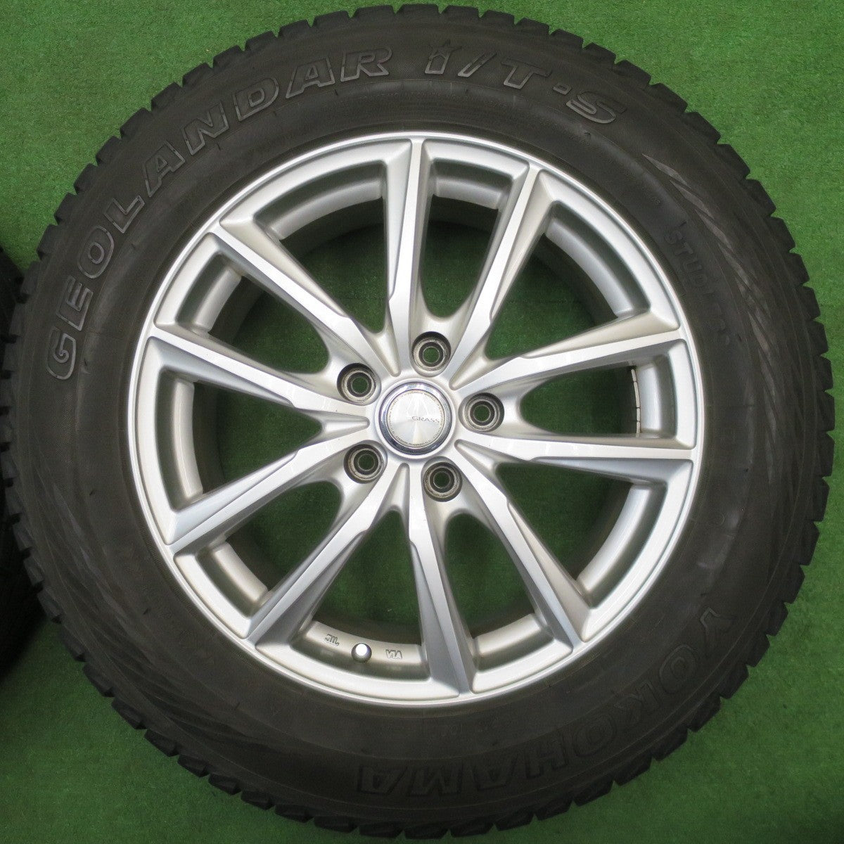 キレイ★スタッドレス 225/65R17 ヨコハマ ジオランダー i/T-S GRASS グラス 17インチ PCD114.3/5H★5121902NJス