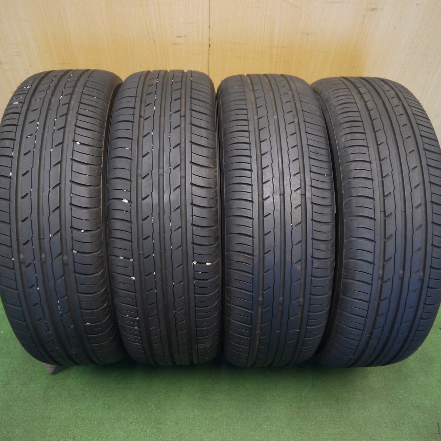 4本価格！25年◎日産 ML21S ルークス スズキ パレット 純正 165/55R14 ヨコハマ BluEarth-ES ES32 14インチ PCD100/4H◎6082403Hノ