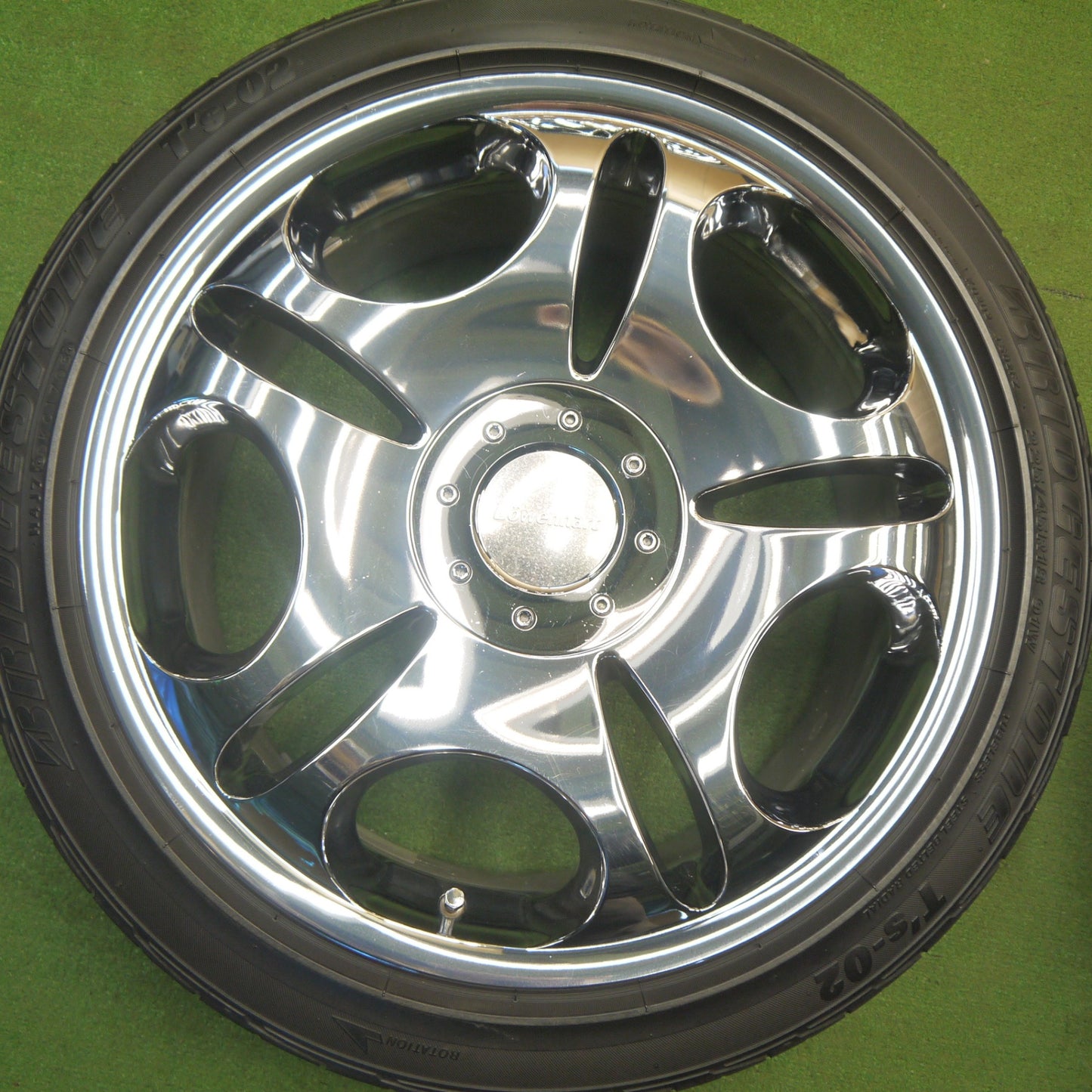 キレイ★アウディ ベンツ 等 Lowenhart LD1 225/45R18 ブリヂストン T's-02 レーベンハート 18インチ PCD112/5H★6011603Hノ
