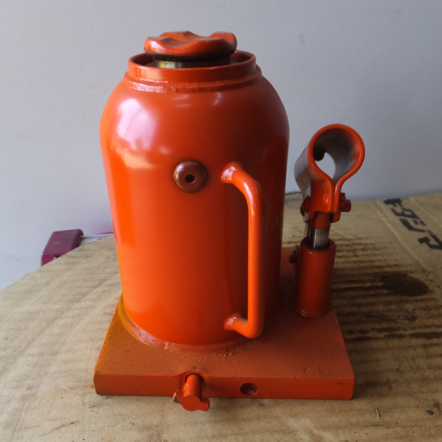 [送料無料] ◆マサダ 油圧ジャッキ HPD-10-2 工具 10TON 10ton 10トン 10000kg 油圧式 オイル だるま ダルマ 車載 自動車 点検 整備(5)◆