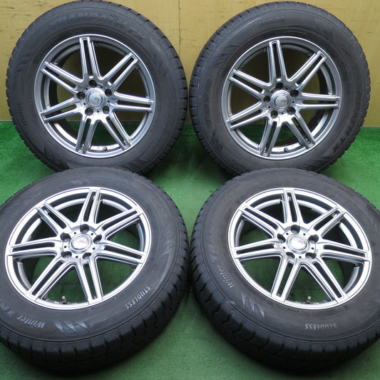 バリ溝！キレイ！8.5分★スタッドレス 225/65R17 トーヨー ウインター トランパス TX SIBILLA NEXT Z7 シビラ 17インチ PCD114.3/5H★5052001NJス