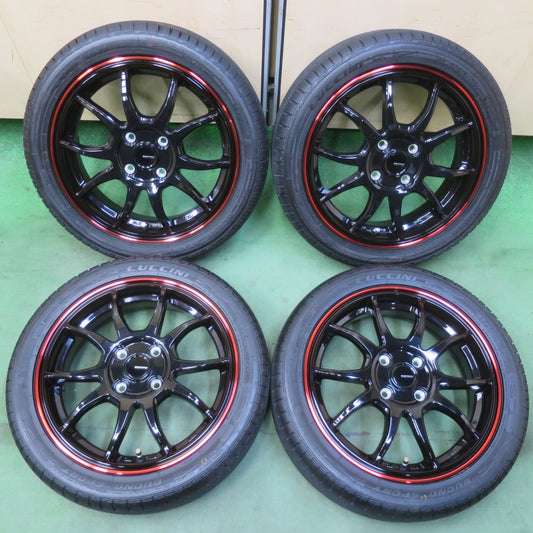 ほぼ未使用！25年！キレイ★165/50R15 ルッチーニ BUONO SPORT G-SPEED Gスピード 15インチ 軽サイズ コペン タフト 等 PCD100/4H★6033110イノ