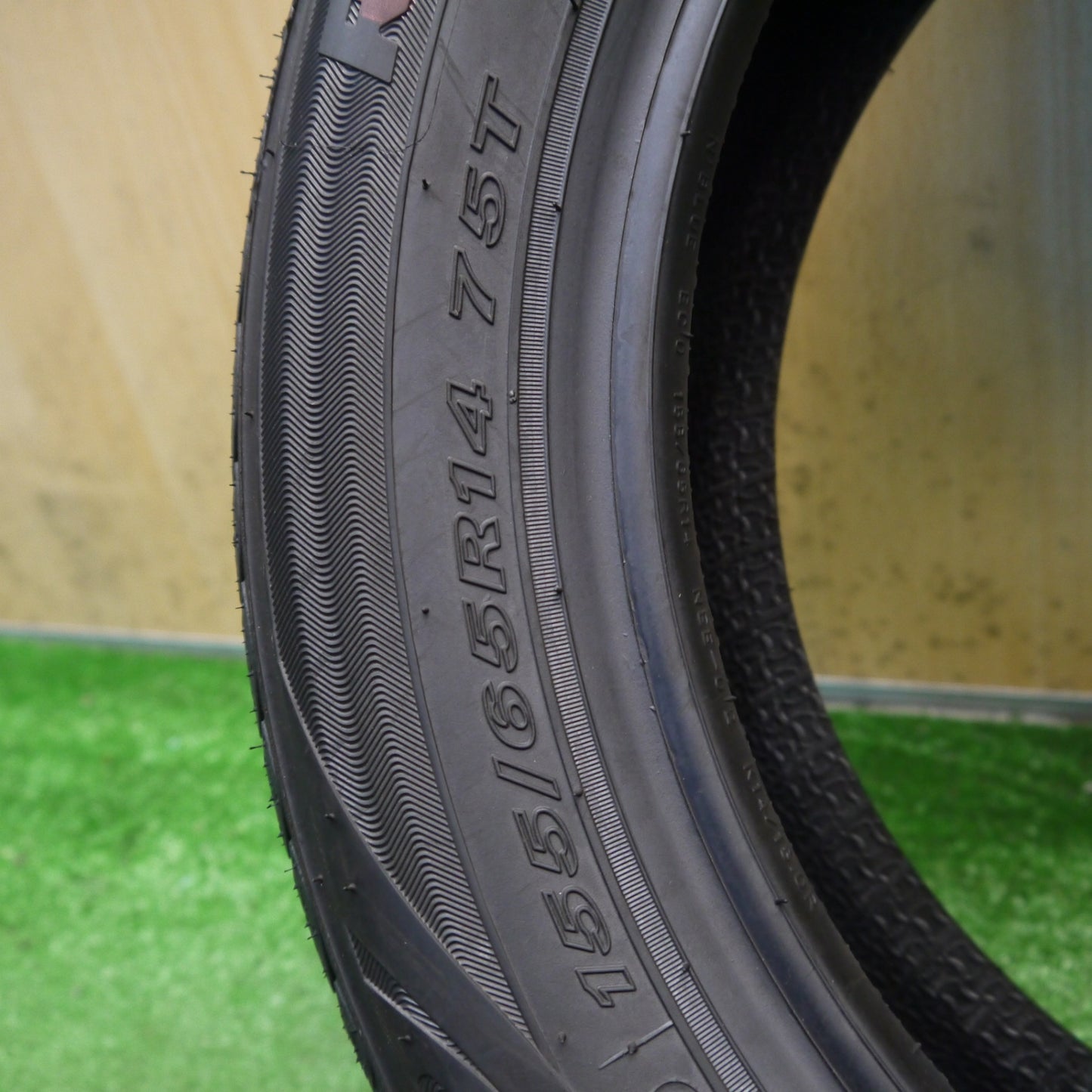 未使用！25年！1本◎155/65R14 ロードストーン EUROVIS HP02 タイヤ 14インチ N-BOX ワゴンR タント ムーヴ 等◎6090109Hノタ