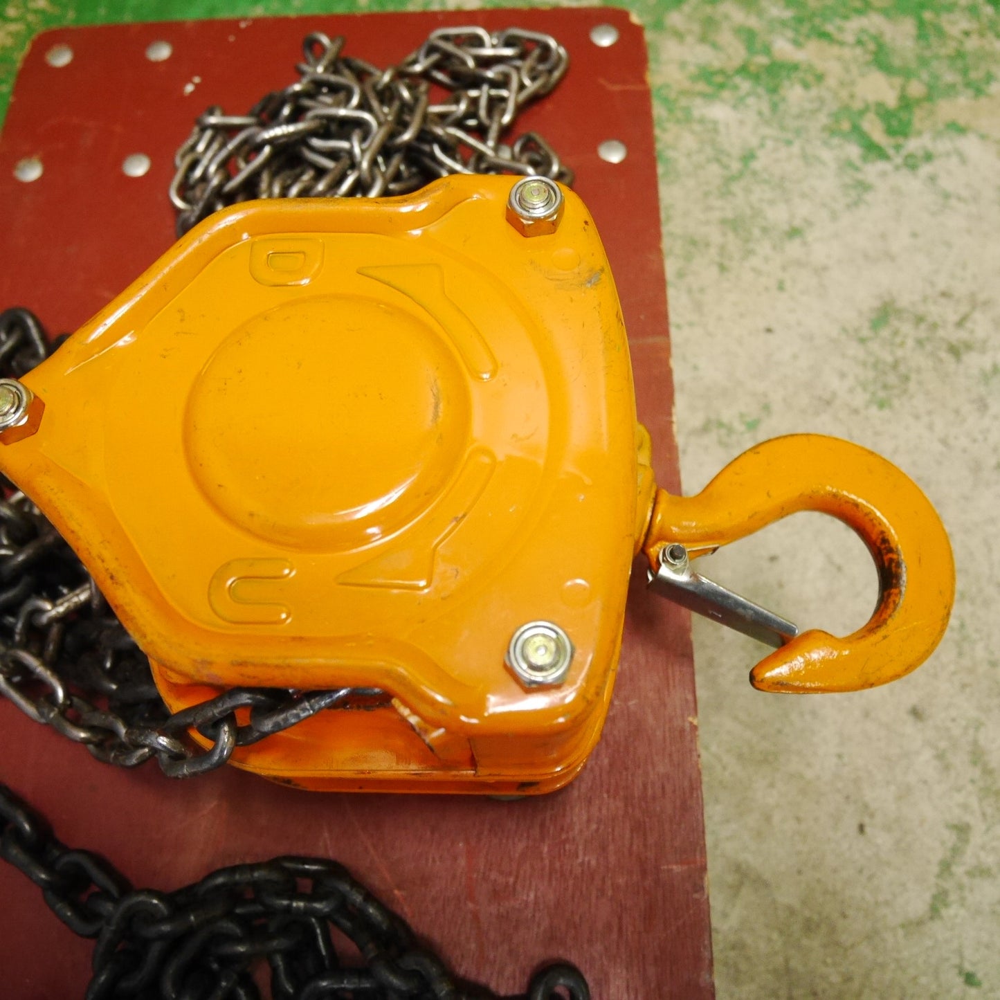 [送料無料] ☆バイタル工業 TOA 1ton チェーンブロック CHAIN T-6.3 12450 VITAL 荷揚 吊り上げ 運搬 チェンブロ 工具☆