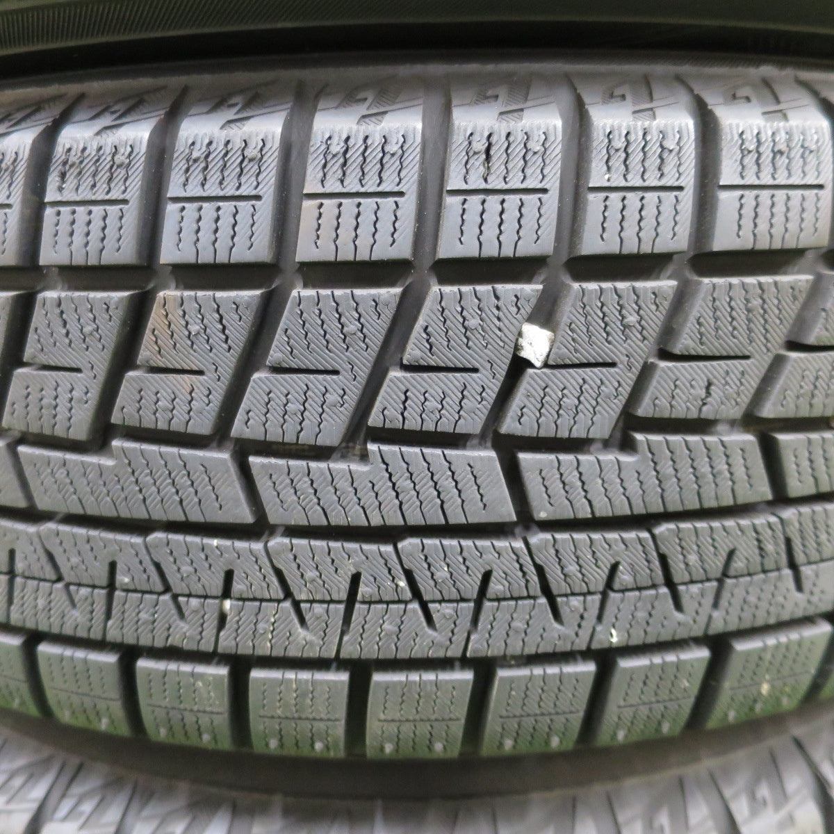 超バリ溝！22年！キレイ！ほぼ10分★トヨタ アクア 純正 スチール 185/60R15 スタッドレス ヨコハマ アイスガード iG60 15インチ PCD100/4H★6022501ナス