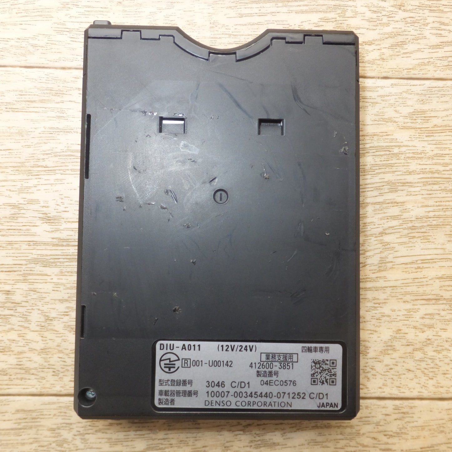 [送料無料] 現状品★デンソー DENSO 四輪車専用 ETC2.0 車載器 GPS付 発話型 DIU-A011★
