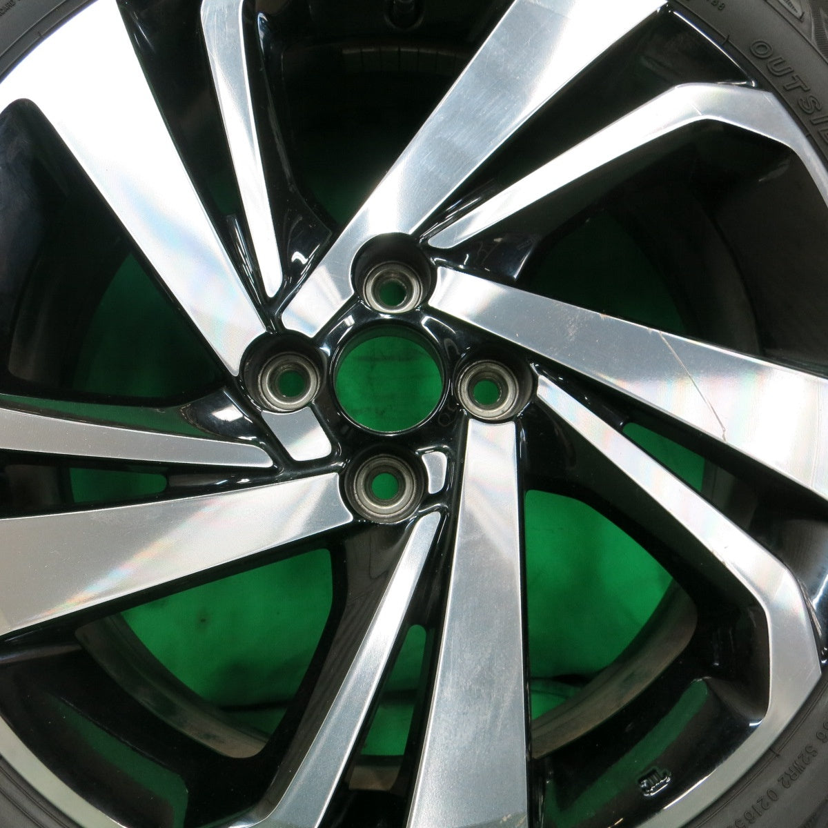 *送料無料* 1本価格！20年★トヨタ ライズ ダイハツ ロッキー 純正 195/60R17 ダンロップ エナセーブ EC300+ PCD100/4H★4052405ナノ