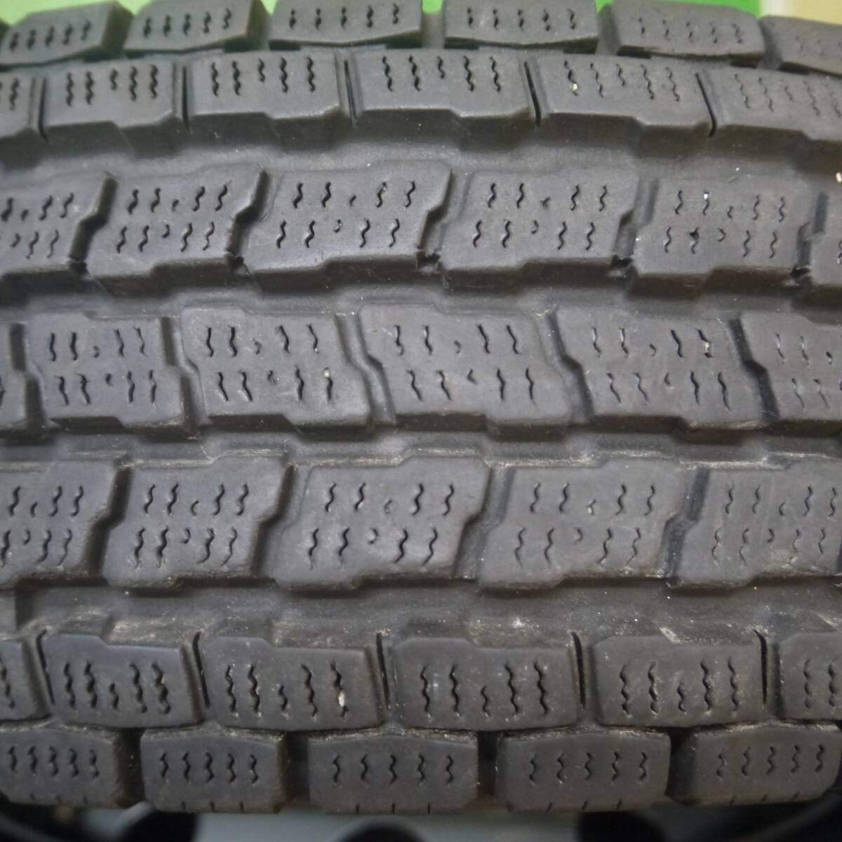 バリ溝！22年！キレイ！9分★スタッドレス 145/80R12 80/78N ヨコハマ アイスガード iG91 スチール ホイール 12インチ PCD100 110 114.3/4H マルチ★5022506Hス