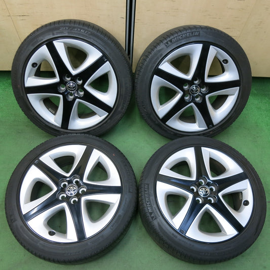 [送料無料] 4本価格★トヨタ 50系 プリウス ツーリング 純正 215/45R17 ミシュラン プライマシー HP 17インチ PCD100/5H★5032512SYノ