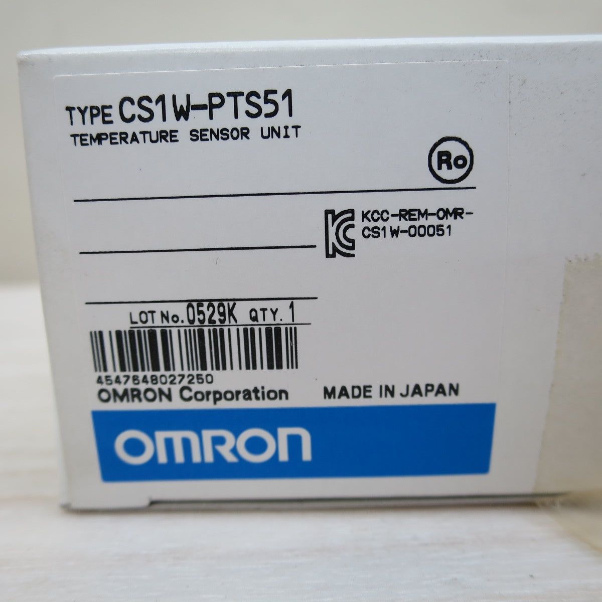 [送料無料] 未使用☆オムロン 温度センサユニット CS1W-PTS51 絶縁型熱電対入力ユニット プログラマブルコントローラ OMRON☆