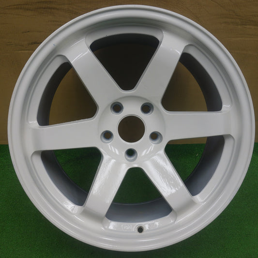キレイ！1本◎AVID1 AV-06 ホイール 18インチ 18×9.5J PCD114.3/5H◎6090403KTホ
