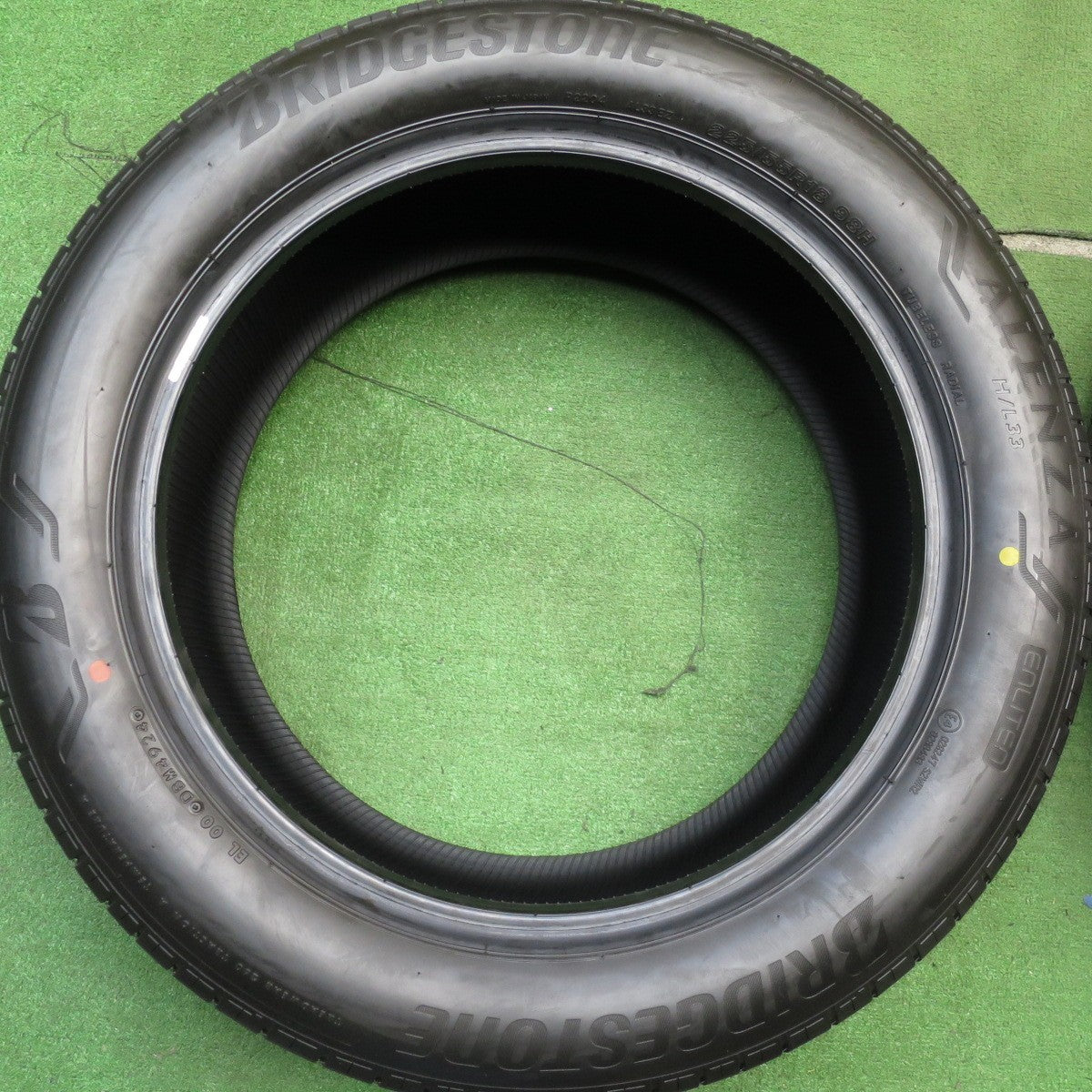 [送料無料] 新車外し！24年★225/55R18 ブリヂストン アレンザ H/L33 タイヤ 18インチ ZR-V デリカ エルグランド 等★5031107Hノタ