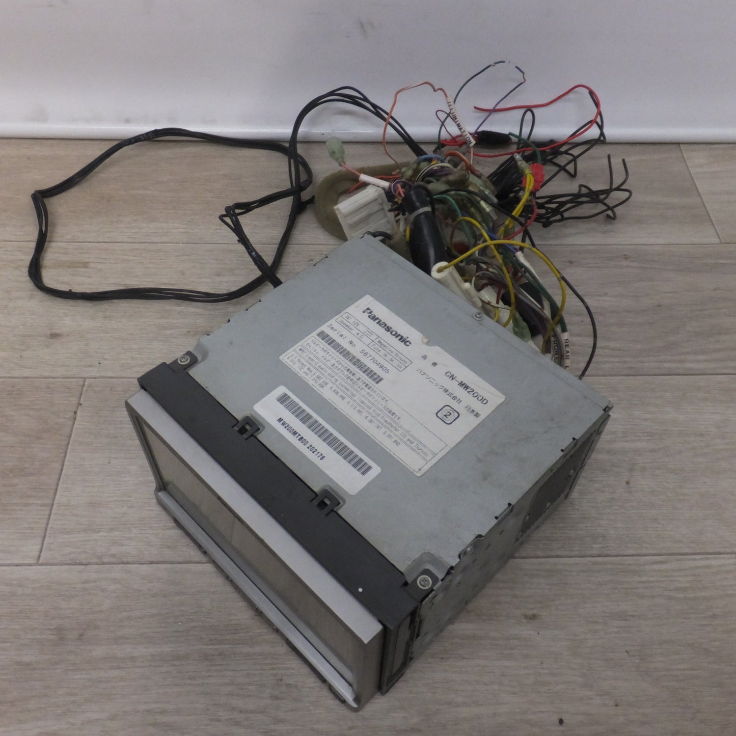 [送料無料] 現状品★パナソニック Panasonic SDカーナビステーション Strada CN-MW200D[49]★