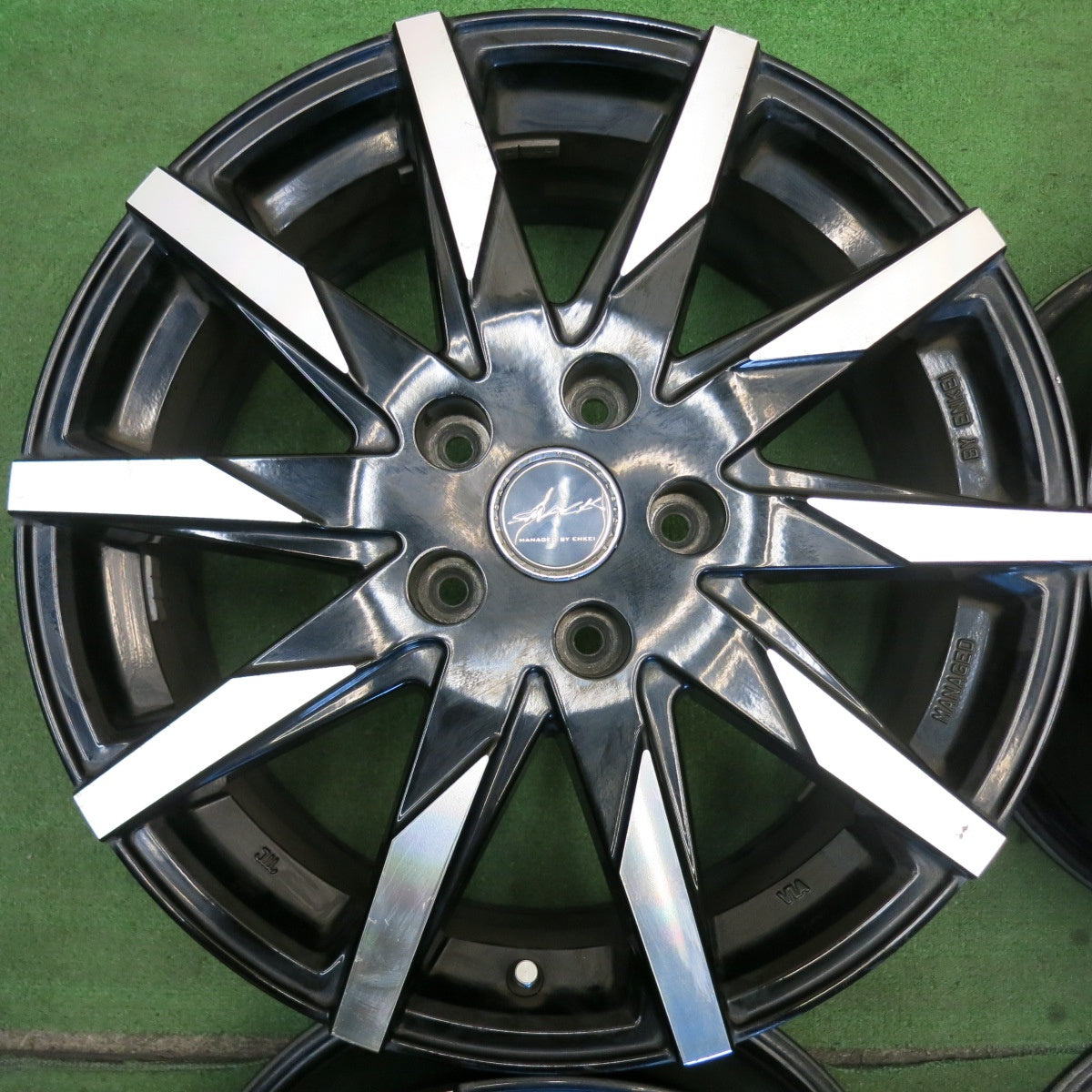 4本価格★SMACK ENKEI SFIDA 17インチ ホイール スマック エンケイ スフィーダ 17×7J PCD114.3/5H★6070903HAホ