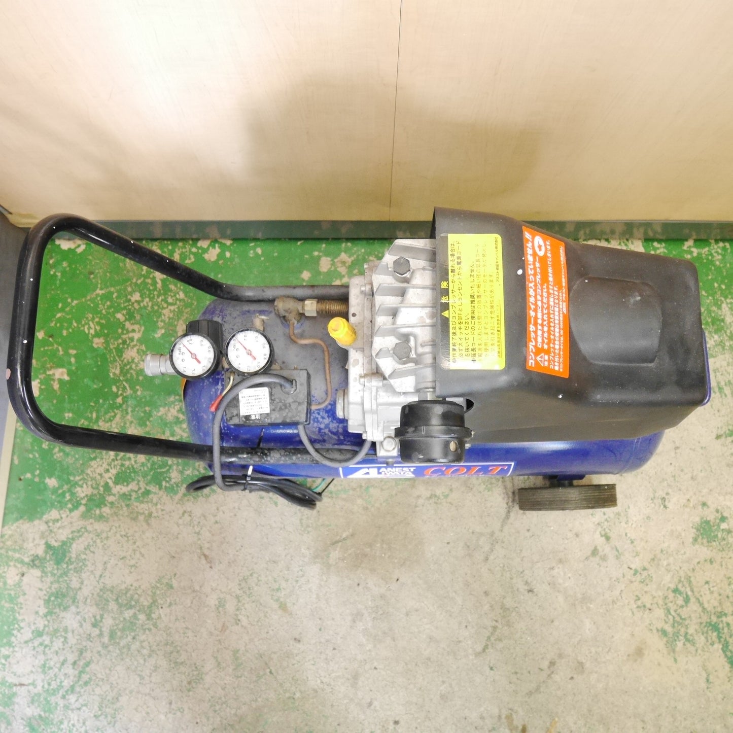 [送料無料] ☆アネスト岩田 COLT エアー コンプレッサー HX4004 30L ANEST IWATA コルト エア ツール 工具☆