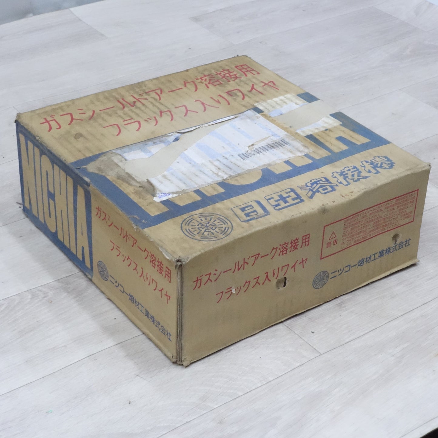 [送料無料] 未使用◆ニッコー熔材 ガス シールド アーク 溶接用 フラックス入り ワイヤ NFG-H600 1.2mm 20kg 日亜溶接棒◆
