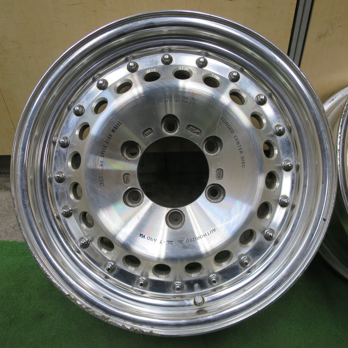 4本価格◎SSR SPEED STAR AUSWUCH 16インチ ホイール アウスバッハ スピード スター 16×7JJ PCD139.7/6H◎6090804NGホ