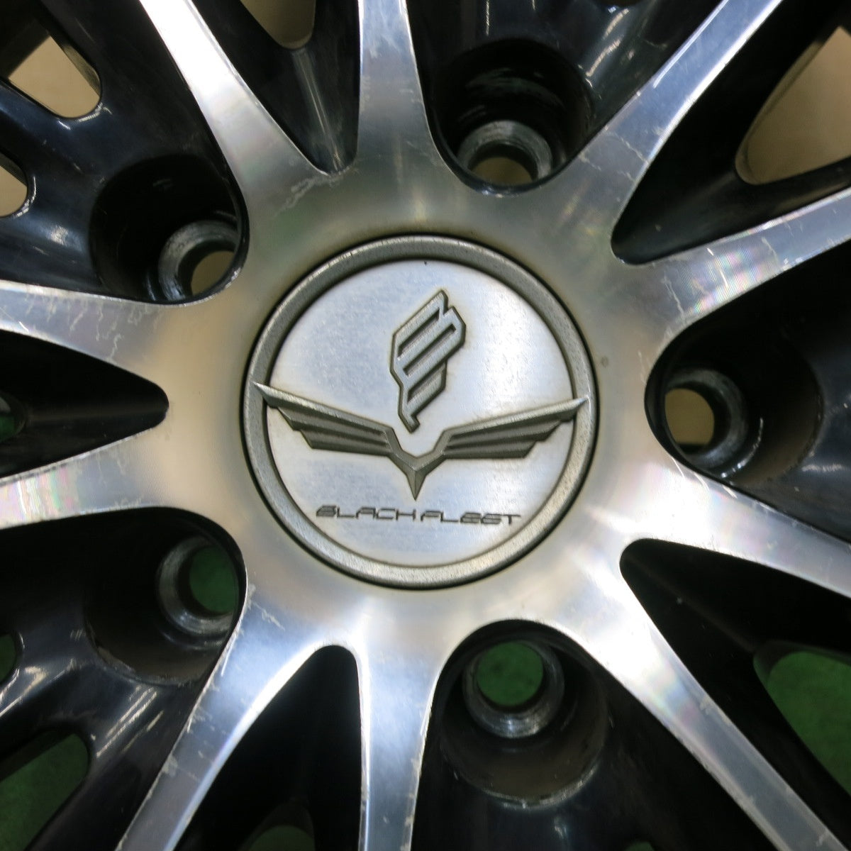4本価格★RAYS Black Fleet V350 20インチ ホイール レイズ ブラック フリート 20×8.5J PCD114.3/5H★5071805SYホ