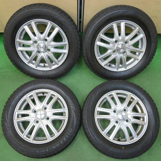 バリ溝！8.5分★スタッドレス 155/65R13 ブリヂストン ブリザック VRX SIBILLA NEXT ST-V シビラ 13インチ PCD100/4H★5013119イス