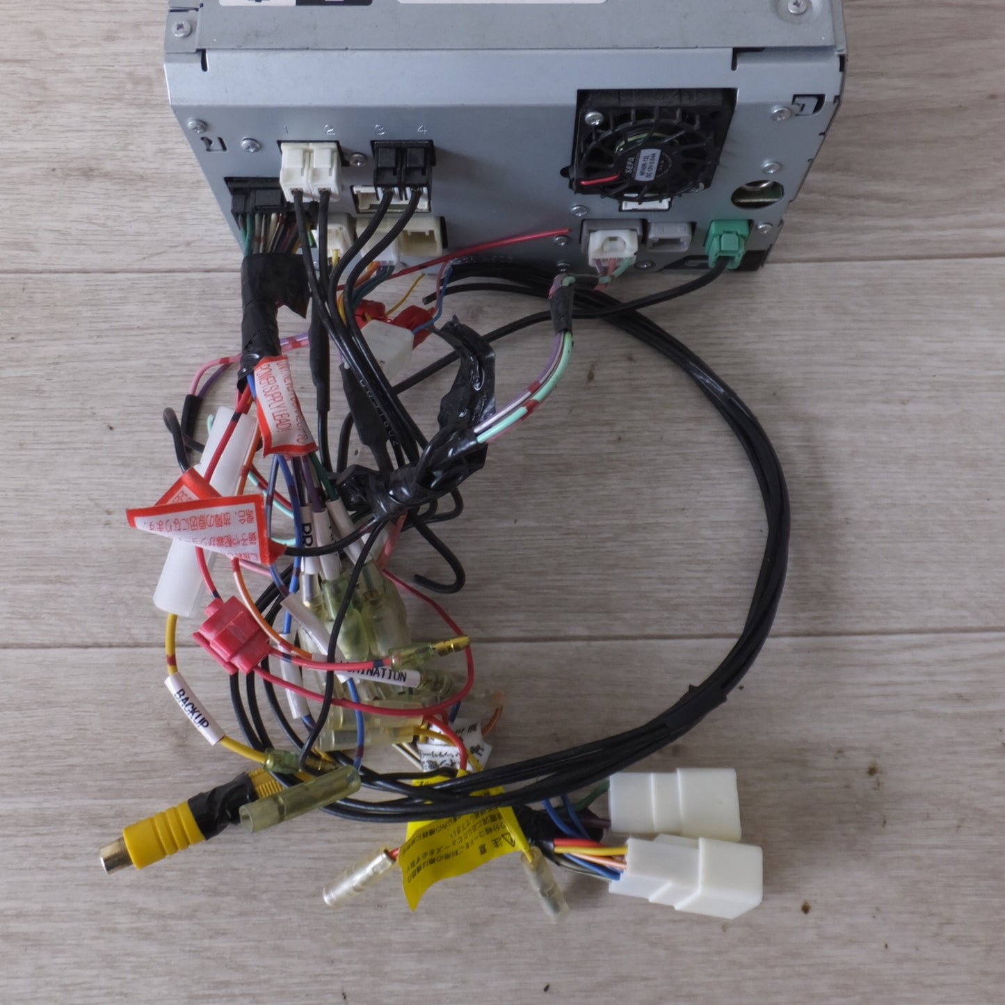 [送料無料] 現状品★富士通テン イクリプス ECLIPSE メモリーナビゲーション AVN7500S　地図SDカード 欠品[37]★