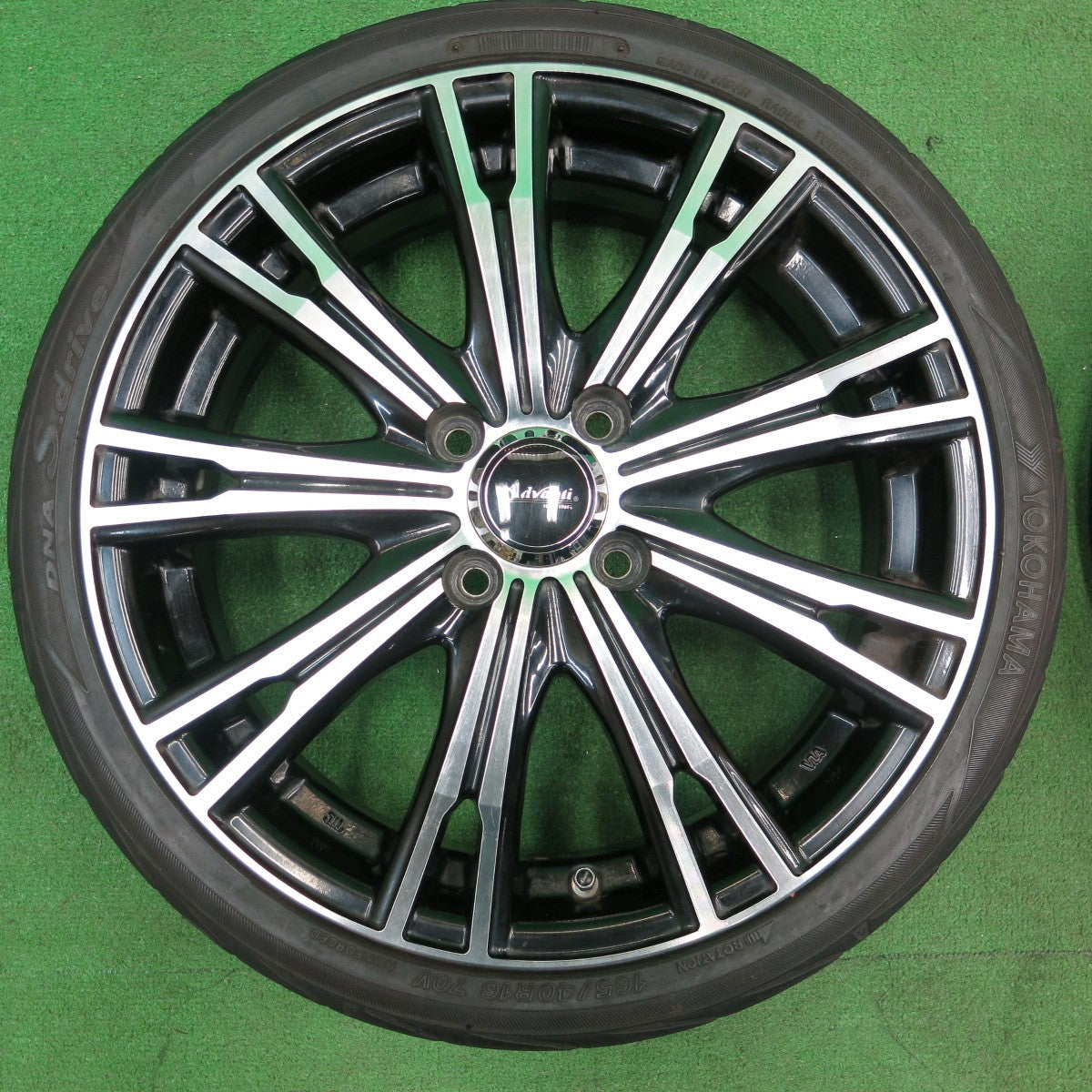 *送料無料* 4本価格★Advanti RACING 165/40R16 ヨコハマ DNA S.drive アドヴァンティ レーシング PCD100/4H★4051006ナノ
