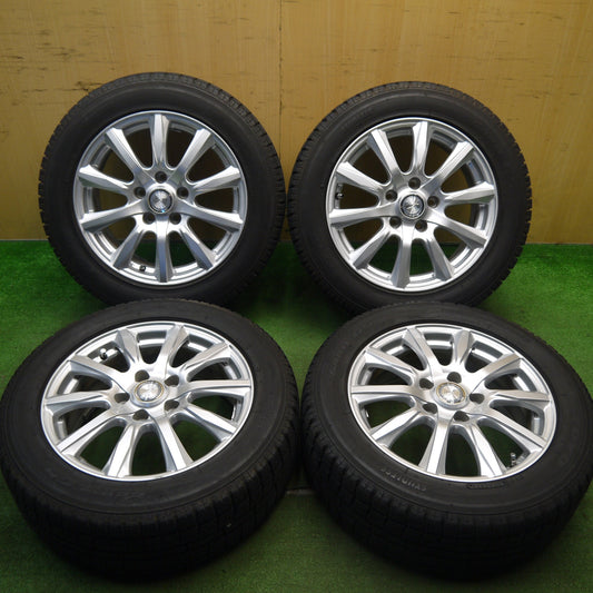 バリ溝！キレイ！9.5分★スタッドレス 205/55R16 トーヨー ガリット G5 JOKER ジョーカー 16インチ PCD114.3/5H★5040904Hス