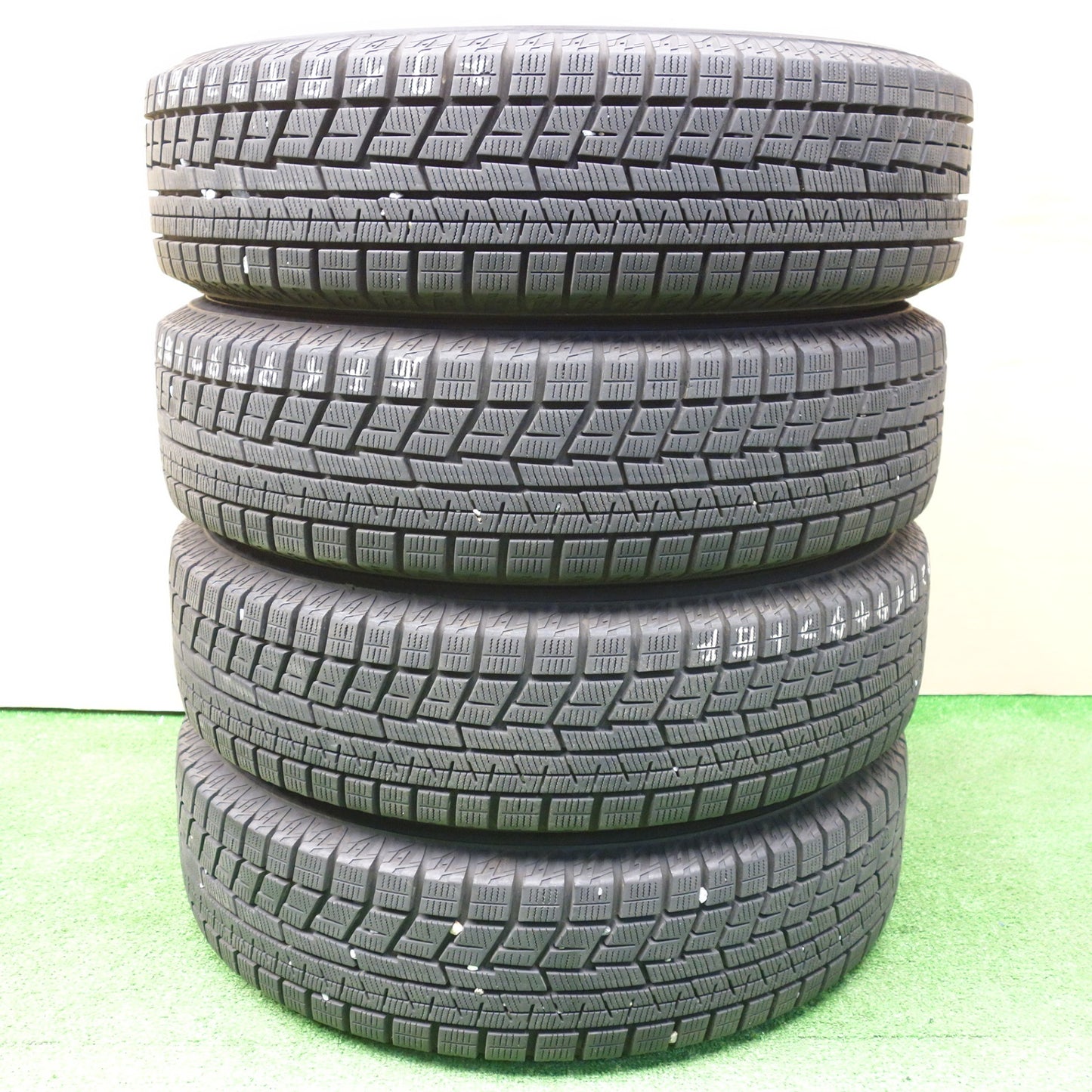 バリ溝！キレイ！9分★スタッドレス 165/65R15 ヨコハマ アイスガード iG60 ESTROSA エステローザ 15インチ タフト ソリオ 等 PCD100/4H★5121901KTス