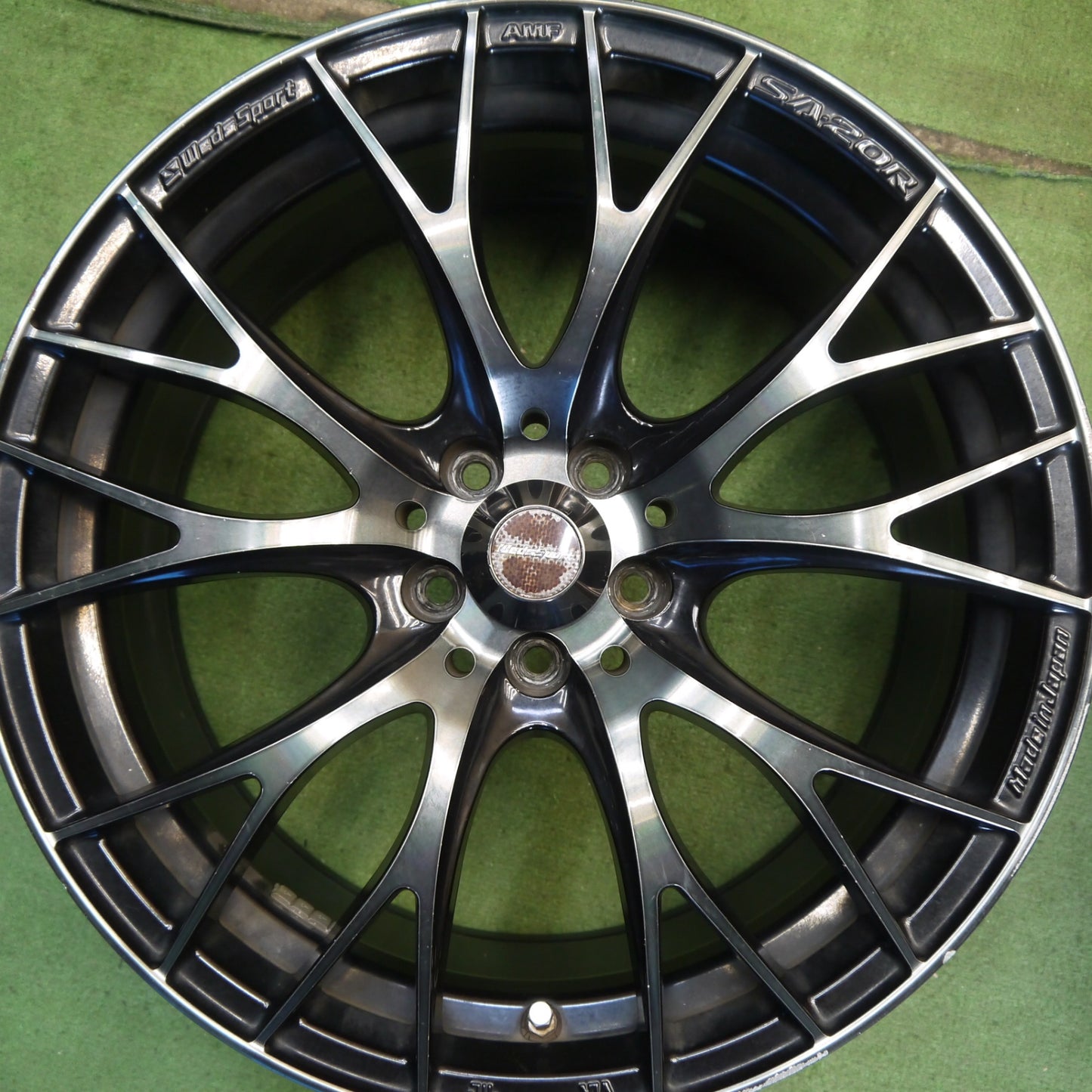 4本価格★プリウス 等 WedsSport SA-20R 18インチ ホイール ウェッズ スポーツ 18×8.5J PCD100/5H★6063001Hホ