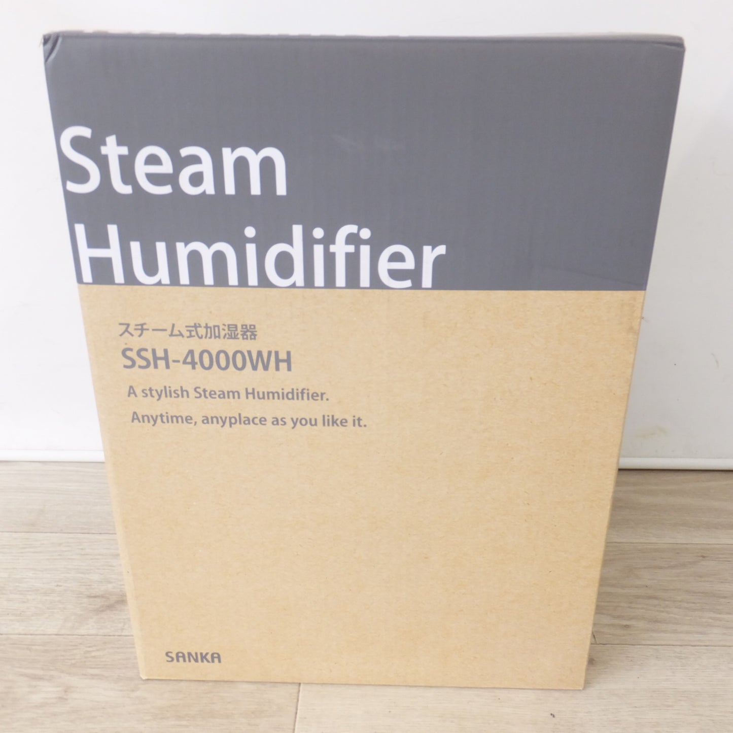 ●複数在庫有●[送料無料] 未使用★SANKA 2023年製 スチーム式加湿器 Steam Humidifier SSH-4000WH　AC100V　50/60Hz 350W★