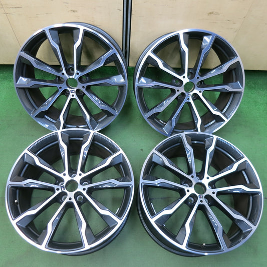 キレイ★BMW G01 X3 G02 X4 Mスポーツ 純正 OP オプション ホイール 20インチ 20×8J 20×9.5J PCD112/5H★5051612SYホ