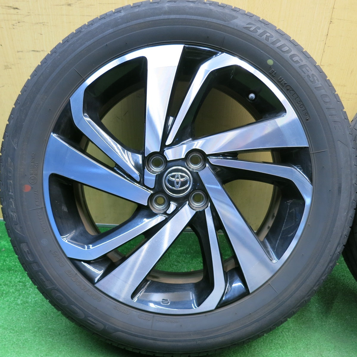 4本価格★トヨタ ライズ ダイハツ ロッキー 純正 195/60R17 ブリヂストン エコピア EP150 17インチ PCD100/4H★6040518HAノ