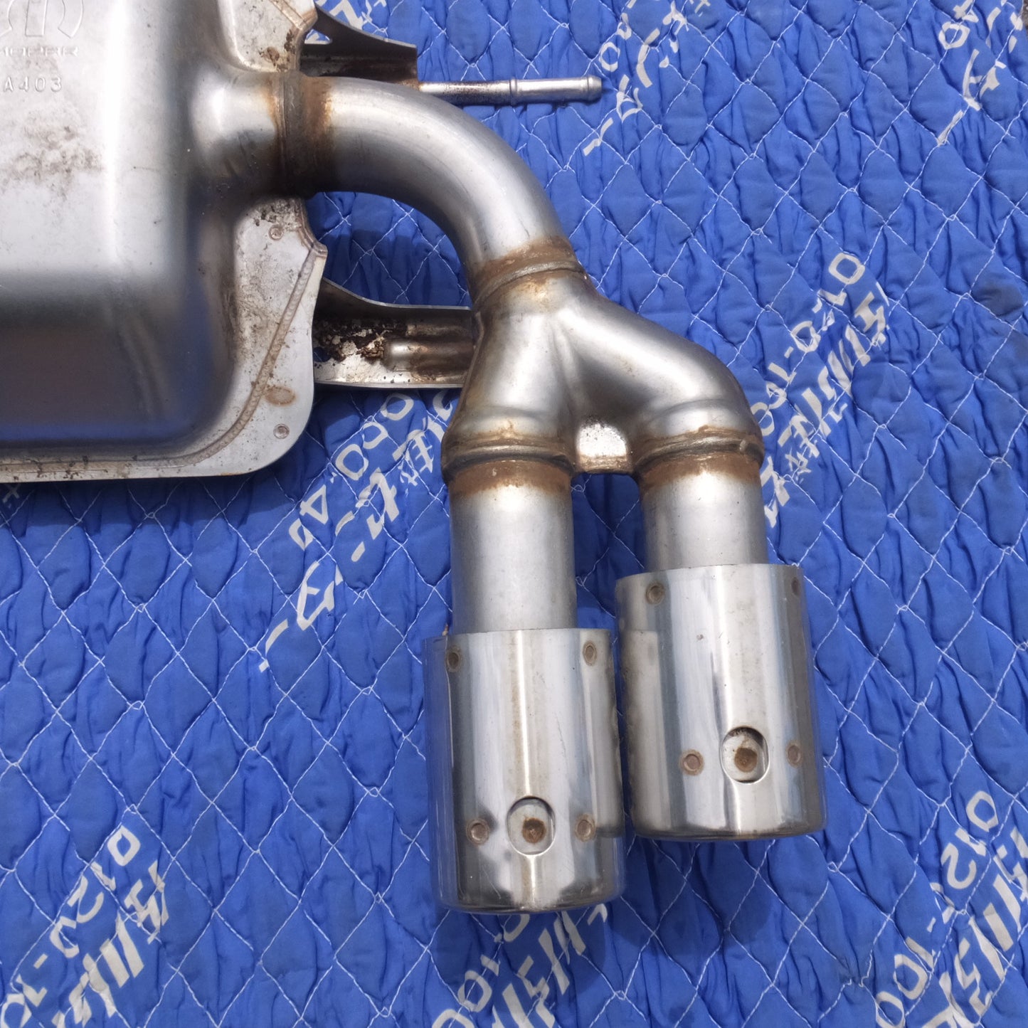 [送料無料] 岐阜発 現状品★フィアット FIAT アバルト ABARTH 純正 124 スパイダー リアピース マフラー MOPAR A403★