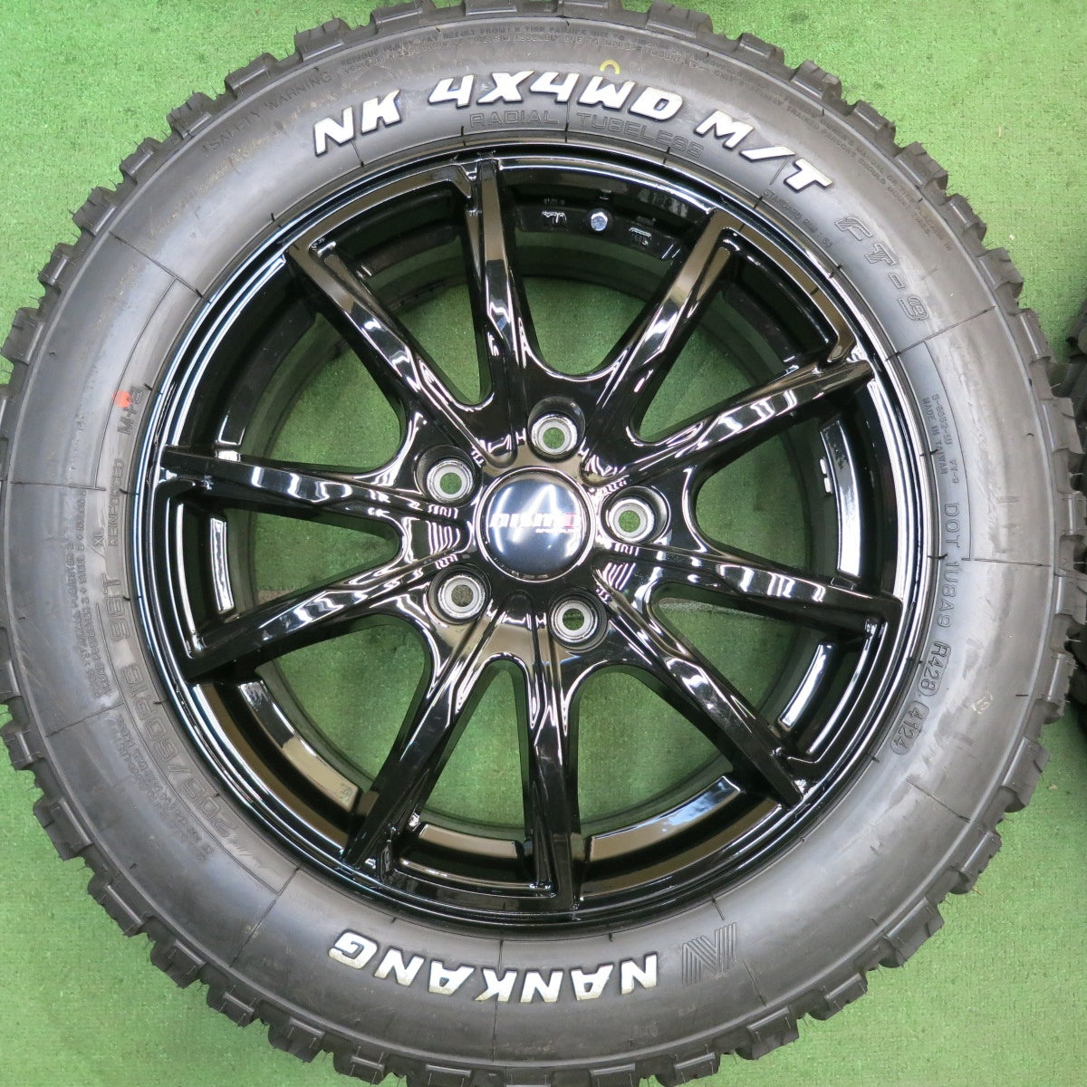 ほぼ未使用！24年！キレイ★205/60R16 ナンカン NK 4X4WD M/T FT-9 nismo SPORTSLINE ニスモ 16インチ PCD114.3/5H★5081003HAノ