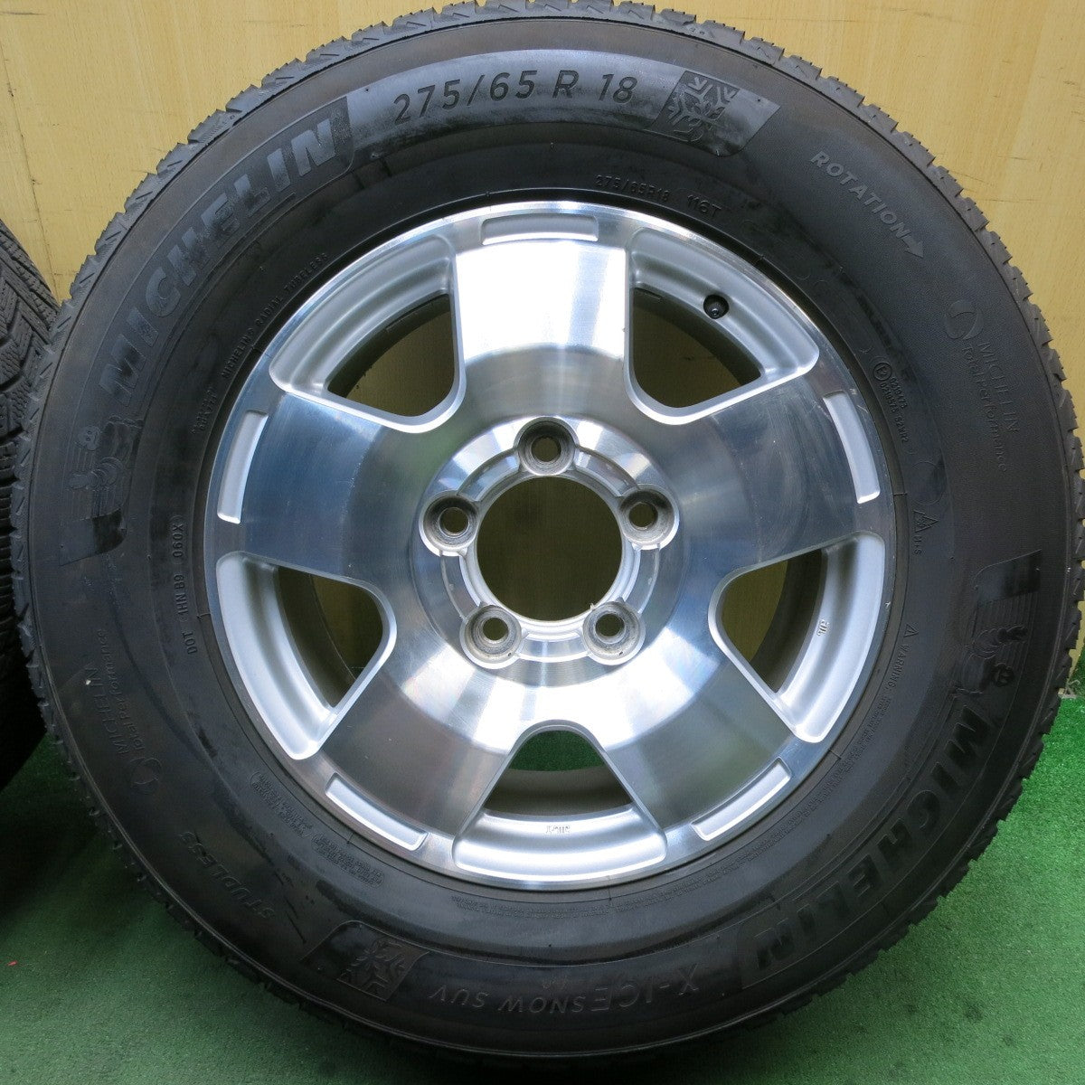 4本価格！21年★トヨタ タンドラ 純正 275/65R18 スタッドレス ミシュラン X-ICE SNOW SUV 18インチ PCD150/5H★5091106HAス