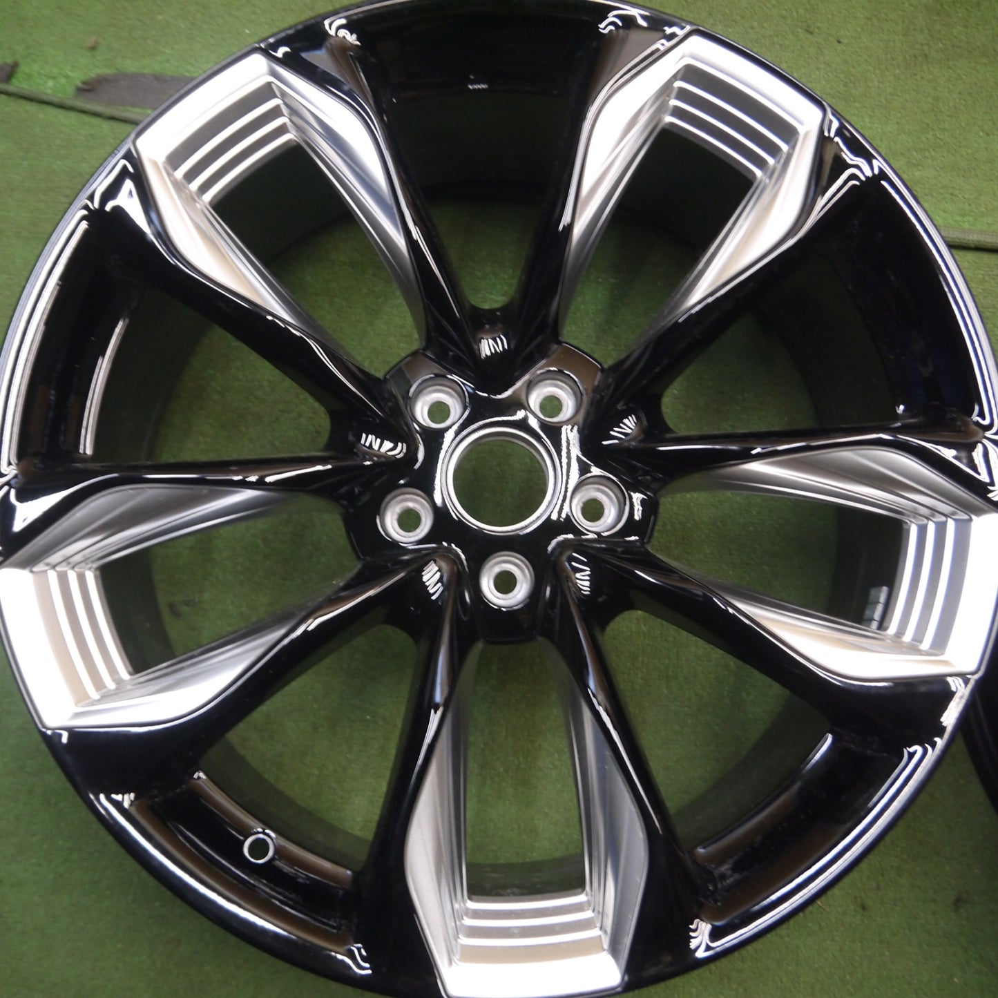 *送料無料* 新車外し★レクサス LC500 Sパッケージ 純正 ホイール 21インチ 21×8.5J 21×9.5J PCD120/5H★4040302Hホ