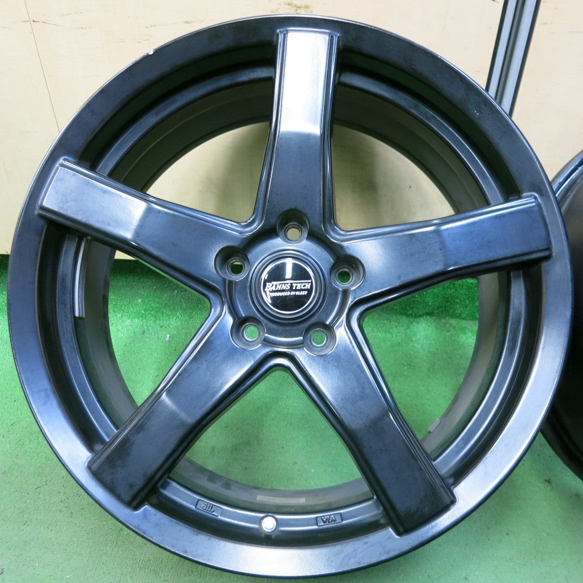 4本価格★BAHNS TECH BLEST バーンズテック ブレスト 19インチ ホイール 19×7.5J PCD114.3/5H★5052101SYホ
