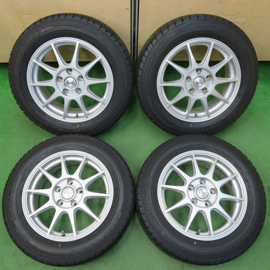 [送料無料] バリ溝！9.5分★スタッドレス 205/60R16 グッドイヤー アイスナビ ZEA Innocence イノセンス 16インチ PCD114.3/5H★4103006イス