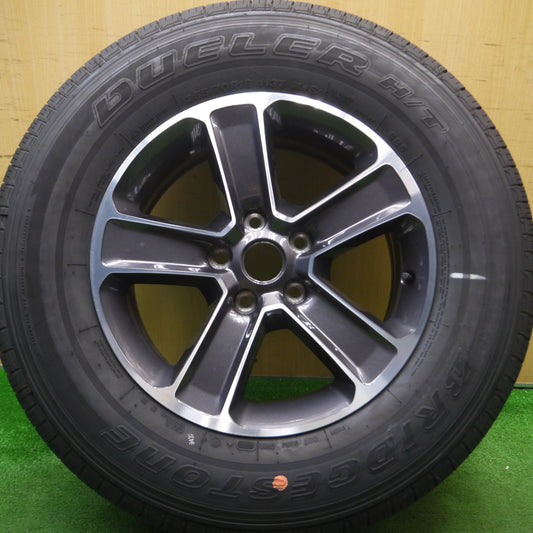 [送料無料] 新車外し！23年！1本★ジープ ラングラー アンリミテッド サハラ 純正 255/70R18 ブリヂストン デューラー H/T 685 18インチ PCD139.7/5H★4121106Hノ