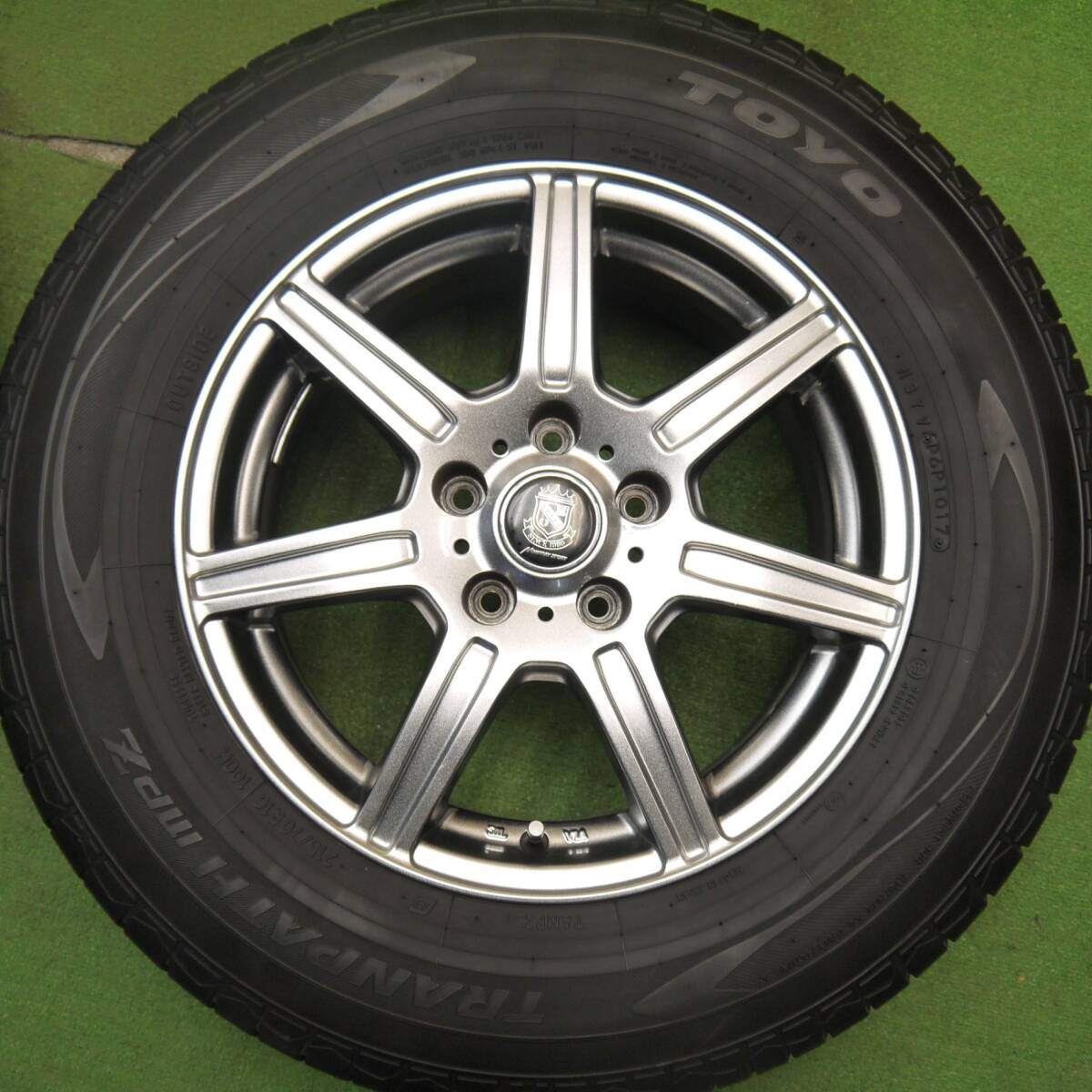 キレイ★215/70R16 トーヨー トランパス MPZ MANARAY SPORT マナレイ スポーツ 16インチ PCD114.3/5H★5040410Hノ