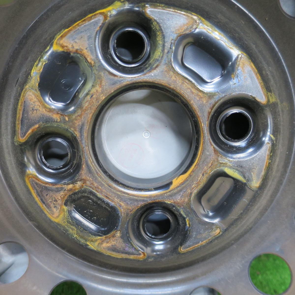 キレイ！22年★スバル サンバー バン 純正 スチール 145/80R12 80/78N ヨコハマ JOB RY52 SAMBAR 12インチ PCD100/4H★6030202ナノ