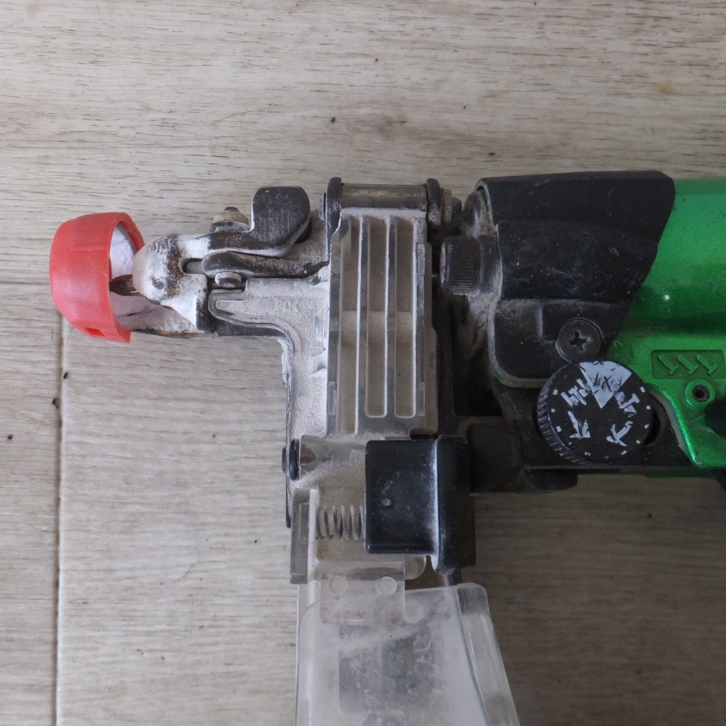 [送料無料] ジャンク★日立 HITACHI 41mm 高圧ねじ打機 WF4H3(S)　使用ねじ SV3925H(D)～SV424H(J)★