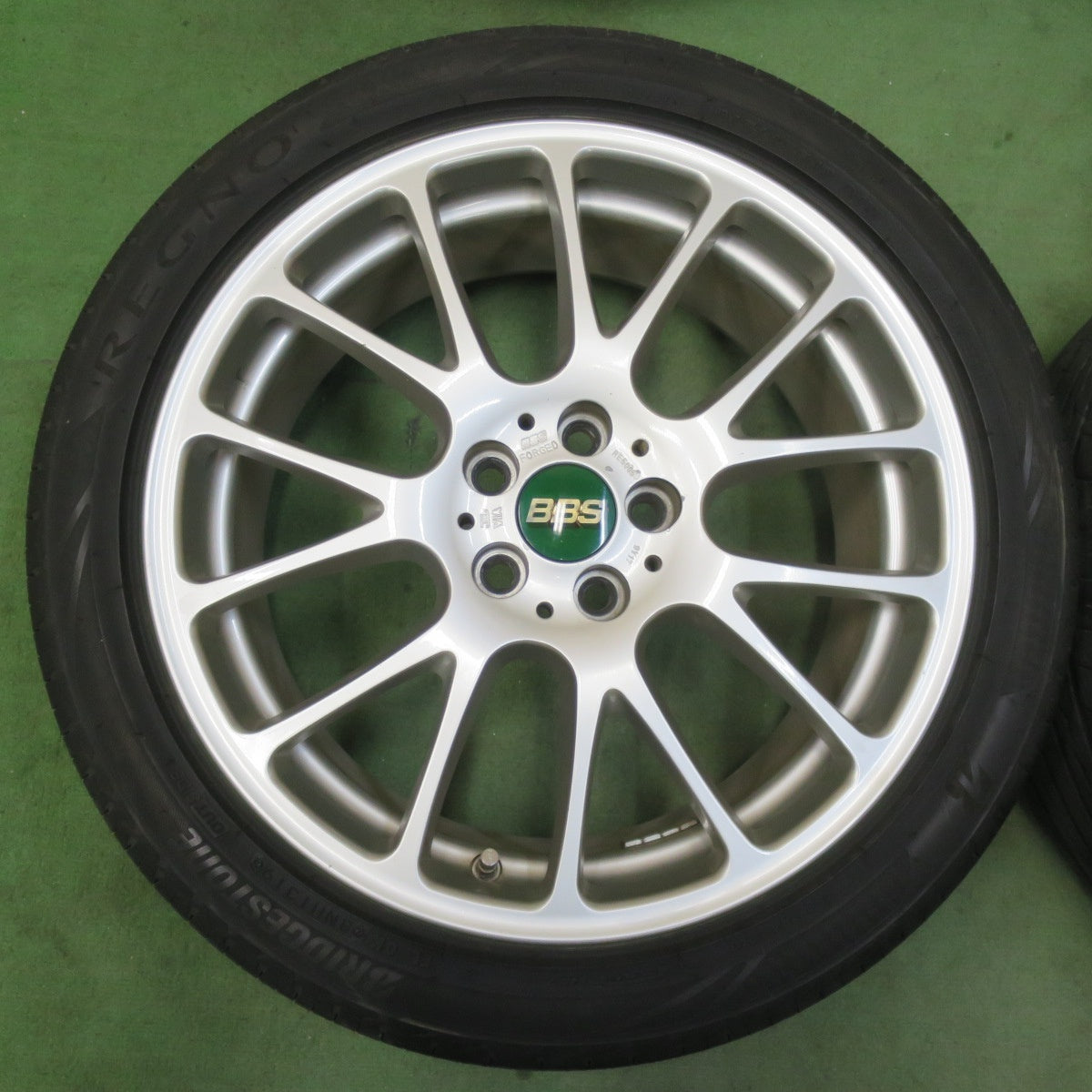 バリ溝！9.5分★86 BRZ 等 BBS RE5005 鍛造 215/45R17 ブリヂストン レグノ GR-X2 17インチ PCD100/5H★5120909イノ